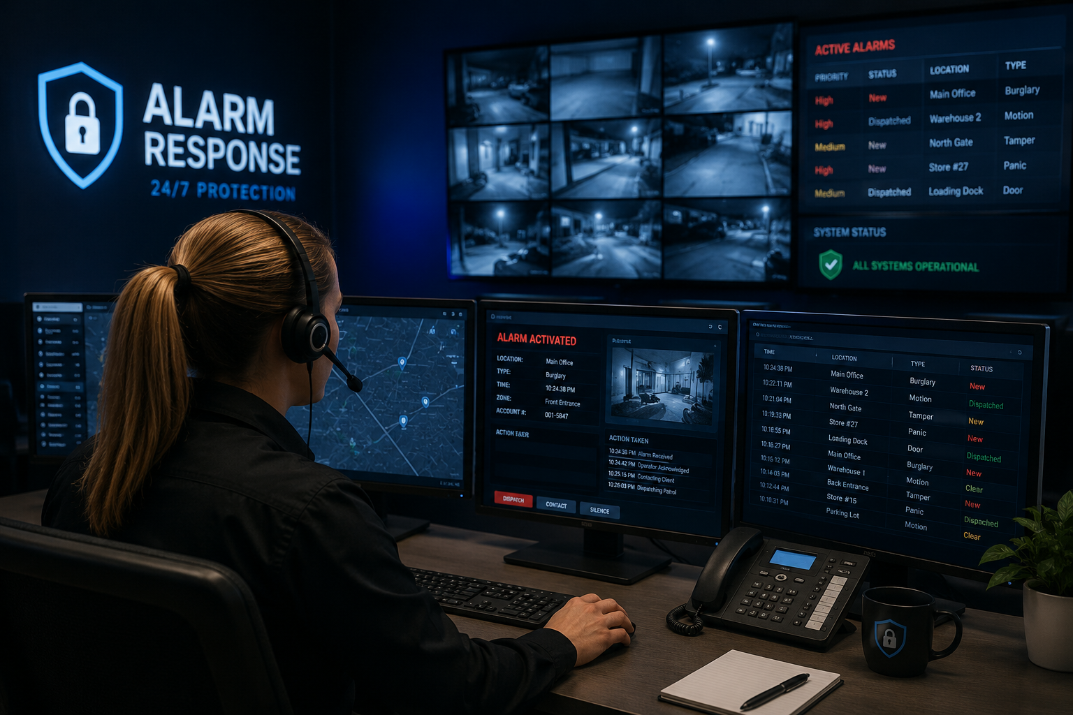 Security Central and Rapid Response Monitoring